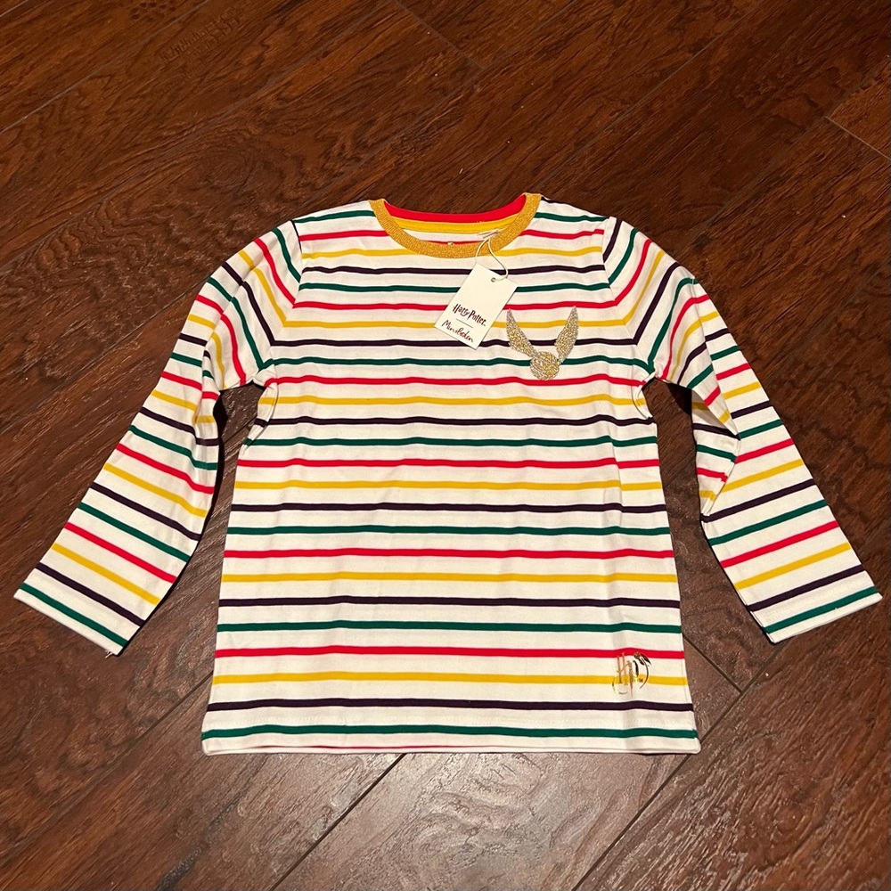 Mini Boden Harry Potter Snitch Shirt - NWT